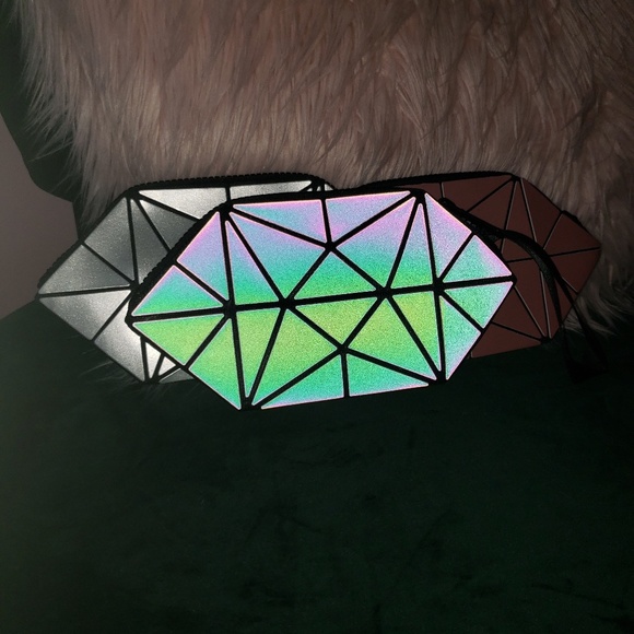 Geometric boutique makeup bag - Picture 7 of 7